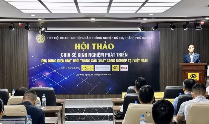 điện mặt trời mái nhà