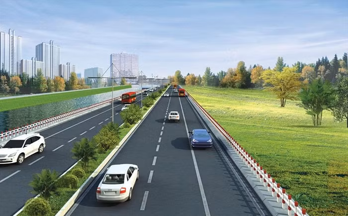 Phối cảnh tuyến đường Vành đai 4 - Vùng Thủ đô Hà Nội