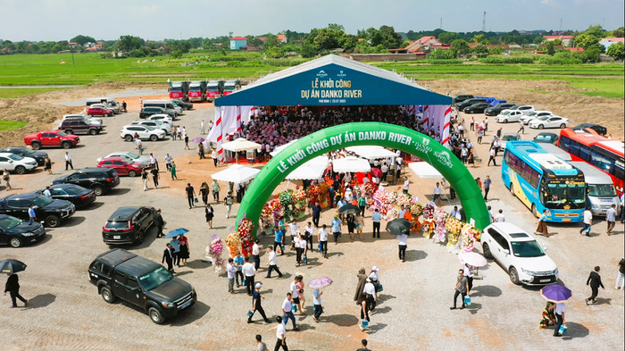 Toàn cảnh lễ khởi công dự án Danko River ngày 23/7/2023