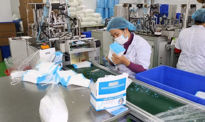 Xuất khẩu khẩu trang y tế trong tháng 8 tăng mạnh, đạt 16,2 triệu chiếc