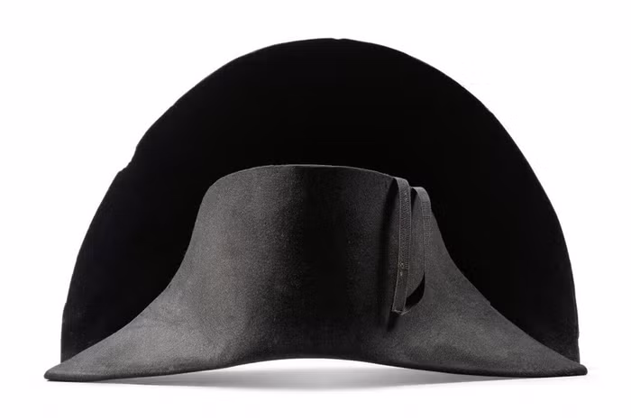 Một trong những chiếc mũ bicorne của Napoleon.