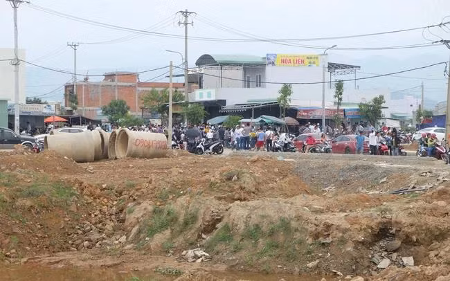 Một khu vực bị cò BĐS tạo chiêu trò thổi giá