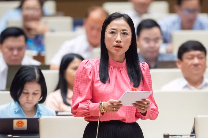 Đại biểu trần khánh thu góp ý Luật đấu thầu