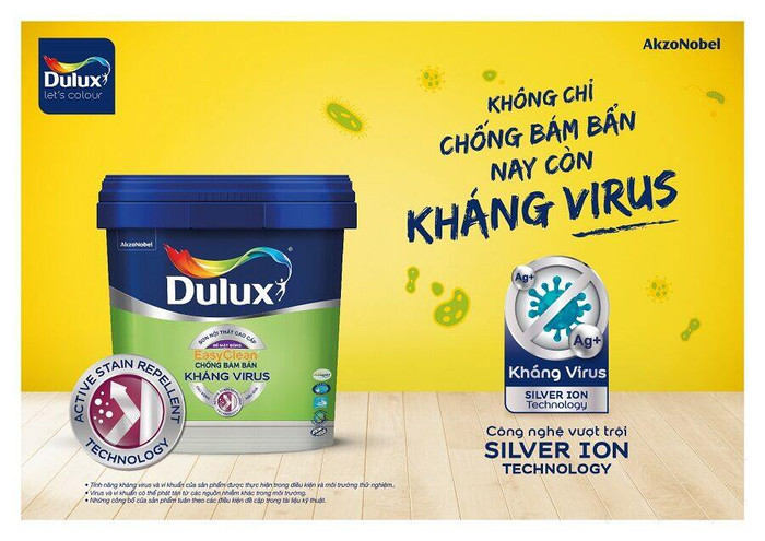 Dulux ra mắt giải pháp sơn kháng virus và vi khuẩn bảo vệ sức khỏe gia đình