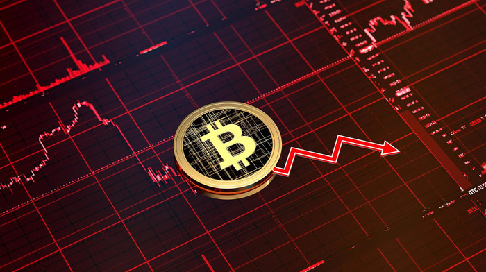 Giá trị Bitcoin đã giảm khoảng 7,5% chỉ trong vòng 24 giờ qua bitcoin