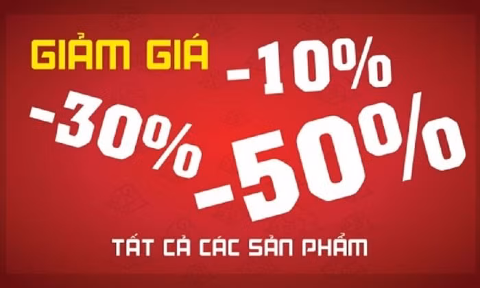 Doanh nghiệp được phép giảm giá tới 100% từ hôm nay