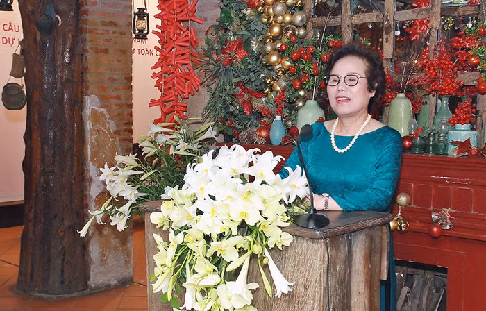 Bà Nguyễn Thị Bảo Hiền - Chủ tịch CLB nữ doanh nhân Việt Nam tham dự Hội nghị Thượng đỉnh Phụ nữ toàn cầu