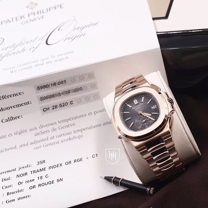 Patek Philippe 5980 vàng nguyên khối ảnh 2
