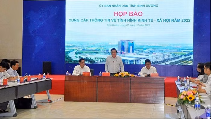Trong năm 2022, tỉnh Bình Dương đã đạt và vượt 29/34 chỉ tiêu kế hoạch của năm