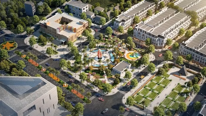 Công viên và trường học là một trong những tiện ích đặc quyền được chăm chút ở TNR Stars Vĩnh Bảo