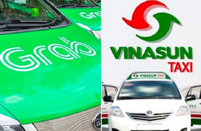 Vinasun yêu cầu dừng thí điểm với Grab