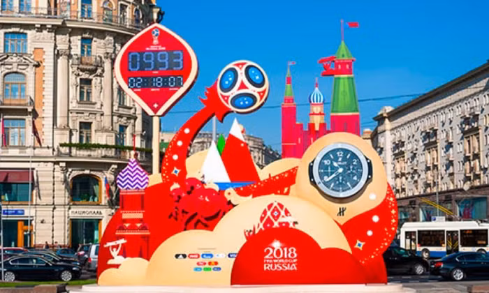 Fan Việt ở Nga 'chịu chơi' đón World Cup 2018
