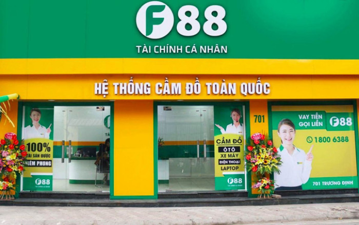 Chuỗi cầm đồ F88 chuẩn bị tiến quân vào Tp.Hồ Chí Minh