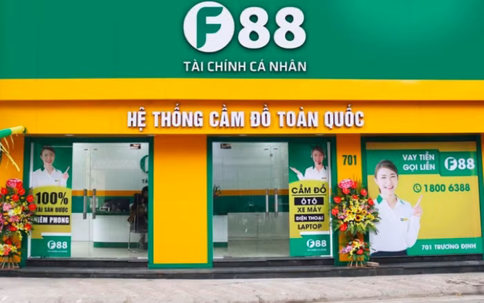 Chuỗi cầm đồ F88 chuẩn bị tiến quân vào Tp.Hồ Chí Minh