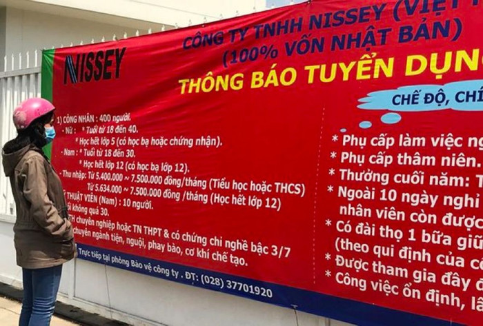 Sau Tết, nhiều doanh nghiệp lao đao tìm lao động