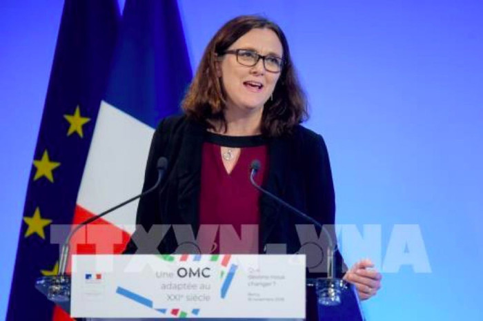 EU kêu gọi Mỹ đàm phán về cải cách WTO