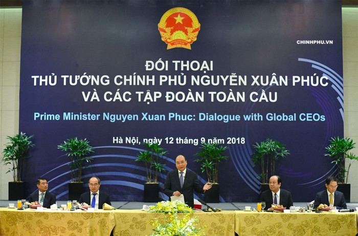 Hội nghị WEF ASEAN 2018: Thủ tướng đối thoại với các tập đoàn toàn cầu