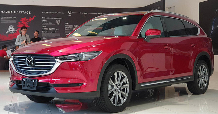 Ngày 22/6, Thaco ra mắt SUV 7 chỗ Mazda CX-8 với nhiều điểm khác biệt