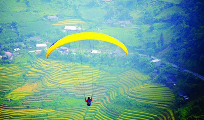 Sắp diễn ra Festival dù lượn “Bay trên mùa vàng” 2019