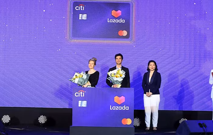 Lễ ra mắt thẻ tín dụng Citi Lazada Platinum tại Việt Nam