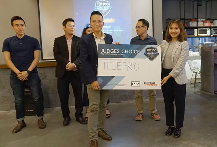 TelePro vô địch vòng loại Hội nghị thượng đỉnh khởi nghiệp châu Á tại Việt Nam