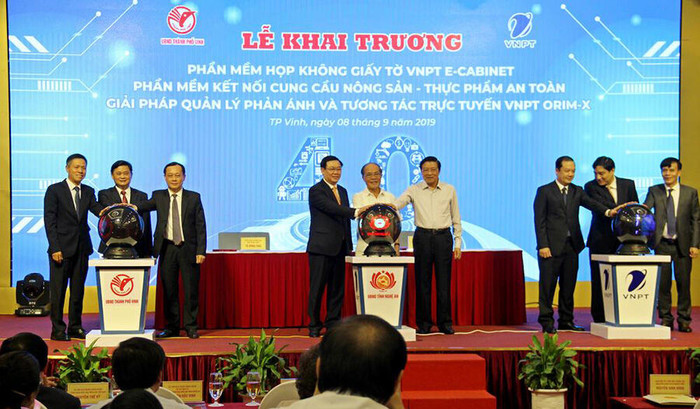 TP Vinh hiện thực hóa đô thị thông minh với bộ 03 giải pháp đến từ VNPT