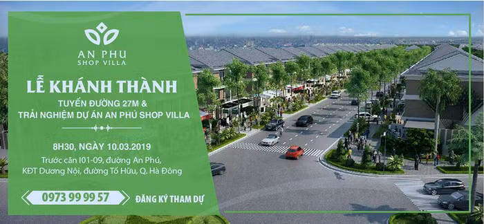 Tập đoàn Nam Cường tổ chức lễ khánh thành tuyến đường 27m và trải nghiệm dự án An Phú Shop-villa