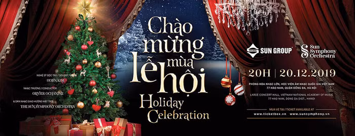 Chương trình hòa nhạc “Chào mừng Mùa lễ hội – Holiday Celebration”