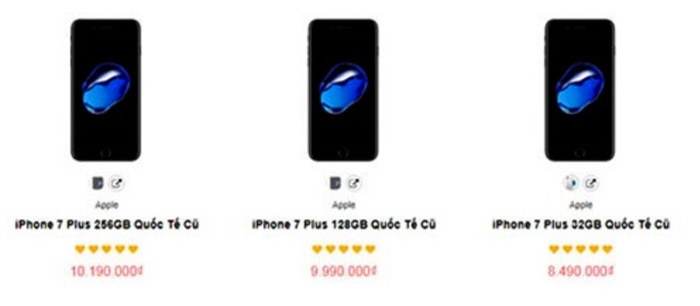 iPhone 7, iPhone 7 Plus giảm giá mạnh, về dưới mốc 6 triệu đồng