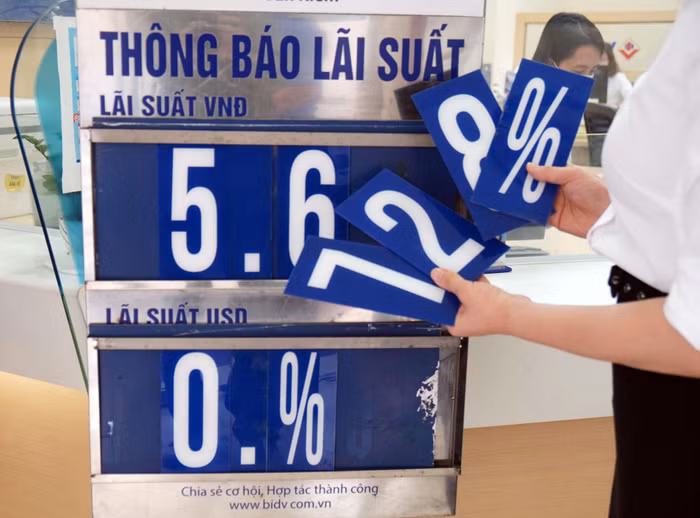 Lãi suất ngân hàng không thể giảm sâu