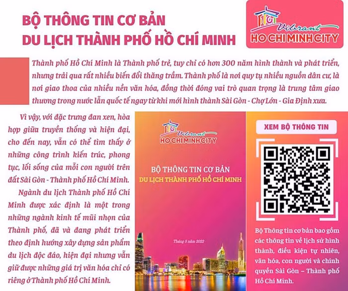 Bộ Thông tin cơ bản về 42 điểm du lịch của thành phố Hồ Chí Minh