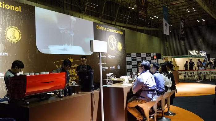 Các bạn trẻ có cơ hội cọ sát chứng tỏ kỹ năng tại những cuộc thi được diễn ra ở Triển lãm