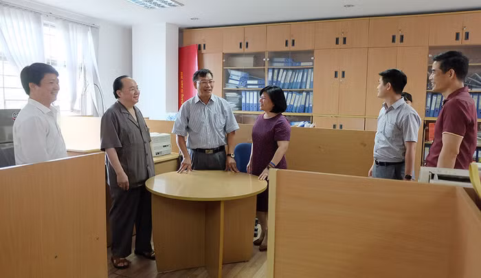 Lãnh đạo Sở Kế hoạch và Đầu tư TP. Hà Nội thăm văn phòng HBA