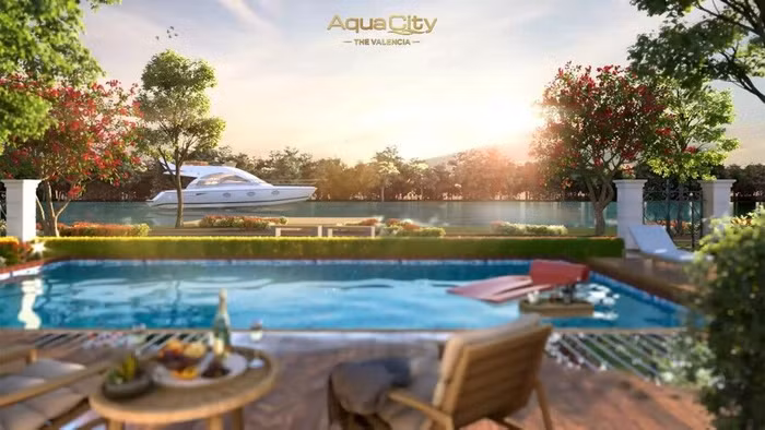 Không gian sống riêng tư, chan hòa thiên nhiên, giàu bản sắc thượng lưu tại Aqua City
