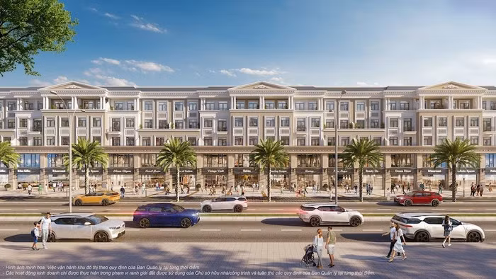 Tâm điểm mua sắm, giải trí sầm uất tại phố thương mại Broadway, Vinhomes Grand Park