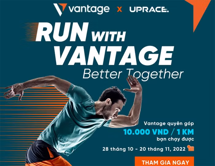 Vantage hợp tác với UpRace 2022 hỗ trợ trẻ em, người khuyết tật và bảo tồn động vật hoang dã