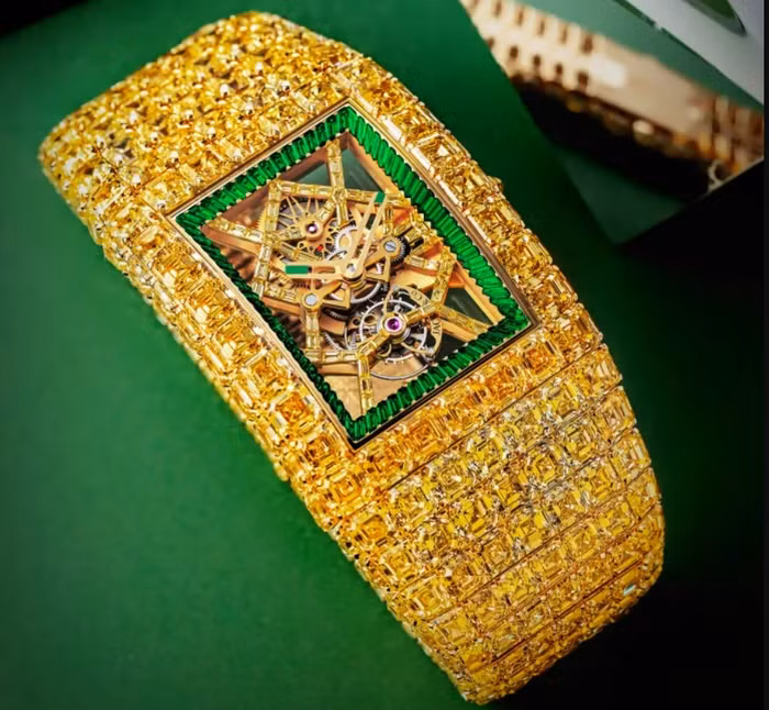 đồng hồ kim cương Billionaire Timeless Treasure