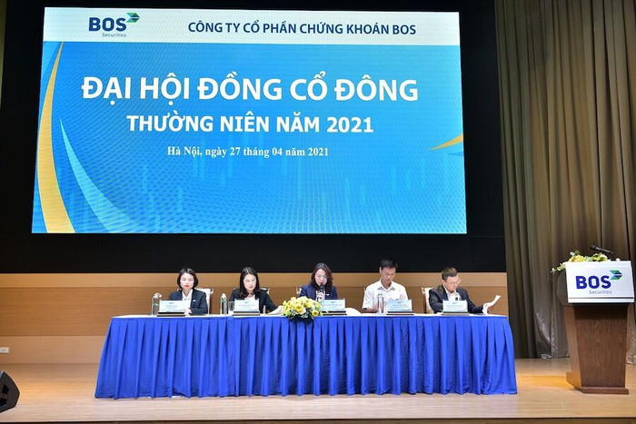 ĐHCĐ Chứng khoán BOS: Mục tiêu lãi 60 tỷ trước thuế