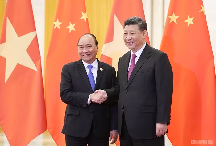 Thủ tướng Nguyễn Xuân Phúc hội kiến Tổng Bí thư, Chủ tịch Trung Quốc Tập Cận Bình