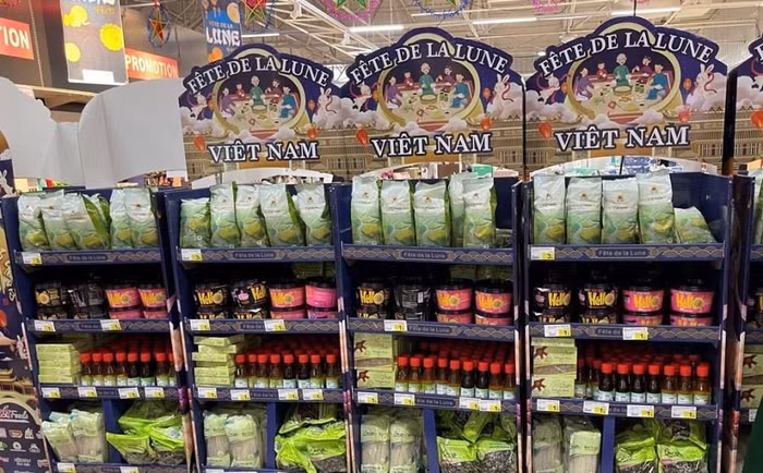 Gạo Việt Nam lần đầu lên kệ tại hệ thống siêu thị bán lẻ hàng đầu của Pháp ảnh 1