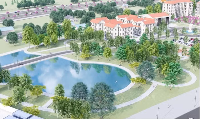 Khu Ký túc xá tại Hòa Lạc của Đại học Quốc gia Hà Nội