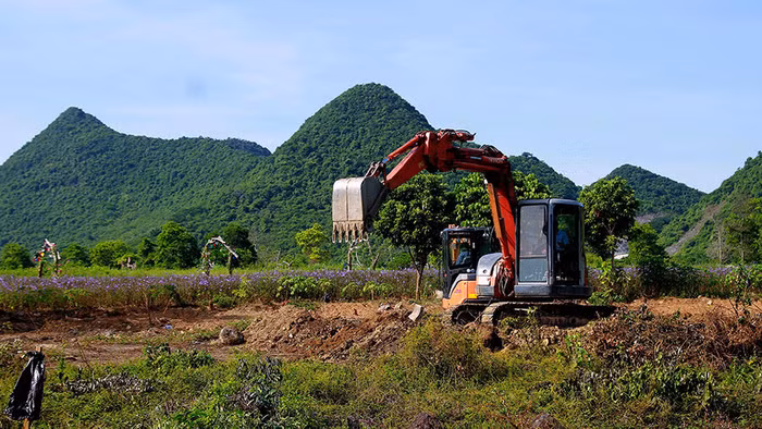 Khởi công dự án Cuc Phuong Resort giai đoạn II. Ảnh: Thuý Vân