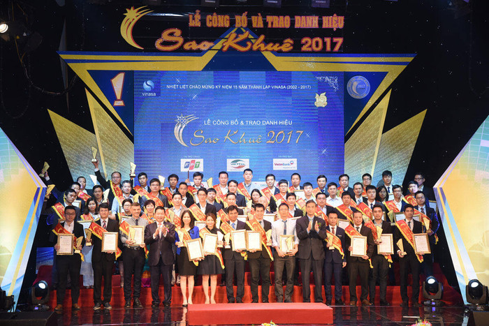 64 sản phẩm và dịch vụ xuất sắc nhận Danh hiệu Sao Khuê 2017