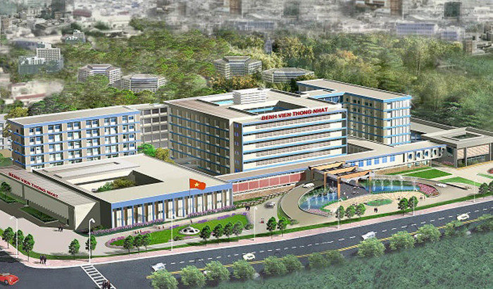 Bệnh viện Thống Nhất, dự án được nhà thầu Y Việt cung cấp, thi công, lắp đặt trang thiết bị y tế: Thiết bị máy điện tim gắng sức 12 kênh, đèn mổ treo trần, máy phá rung, máy X-Quang thường quy, máy cắt đốt điện cao tần hàn mạch. Ảnh website Cty Y Việt. Bệnh viện Thống Nhất, dự án được nhà thầu Y Việt cung cấp, thi công, lắp đặt trang thiết bị y tế: Thiết bị máy điện tim gắng sức 12 kênh, đèn mổ treo trần, máy phá rung, máy X-Quang thường quy, máy cắt đốt điện cao tần hàn mạch. Ảnh website Cty Y Việt.