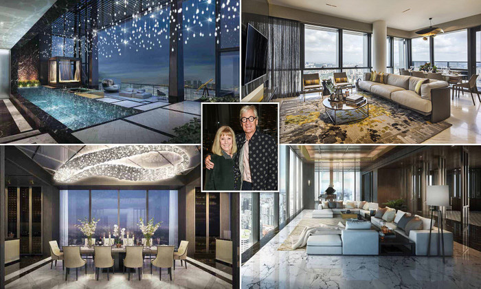 Tỷ phú Anh rao bán căn hộ penthouse đắt nhất Singapore