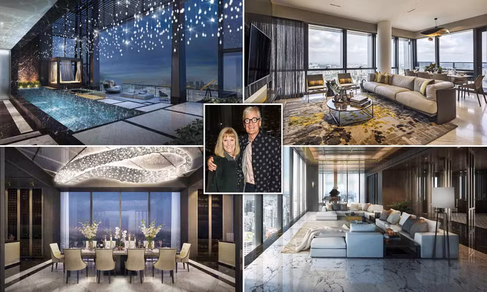 Tỷ phú Anh rao bán căn hộ penthouse đắt nhất Singapore