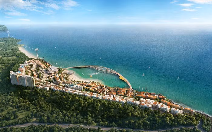 Dự án phức hợp Sun Grand City Hillside Residence với những tòa căn hộ cao tầng sẽ đặt nền móng cho sự phát triển vươn cao của thành phố trẻ Phú Quốc