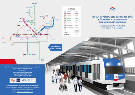 Huỷ gói vay ADB 390 triệu USD làm metro số 2 ở TP. HCM