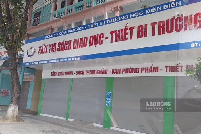 Công ty cổ phần sách và thiết bị trường học Điện Biên, đơn vị đã trúng 2 gói thầu của Sở Giáo dục Điện Biên