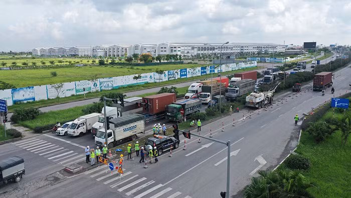 Các phương tiện sẽ hạn chế đi trên QL 5, đoạn qua Hải Dương